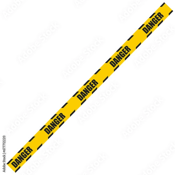 Fototapeta contruction line sign caution tape