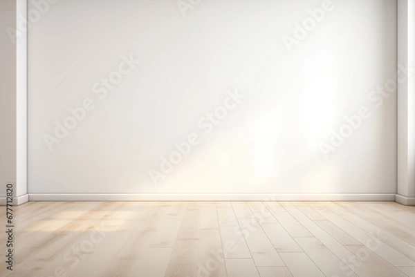 Fototapeta empty wall in the interior