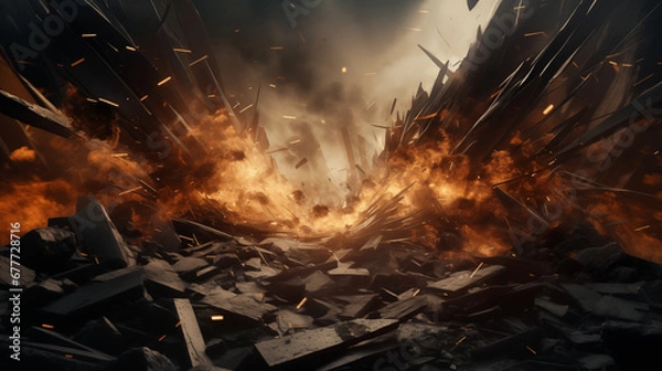 Obraz war abstract background for product presentation