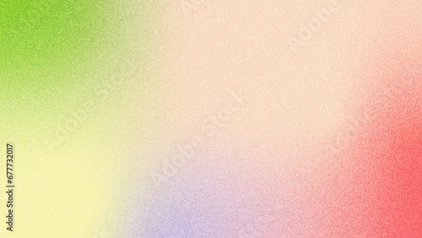 Fototapeta Colorful Gradient Background with Grain Effect