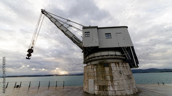 Obraz the stone crane