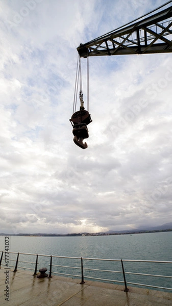Fototapeta the stone crane