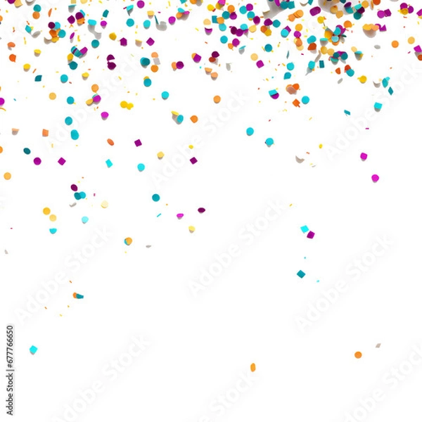 Fototapeta Confetti