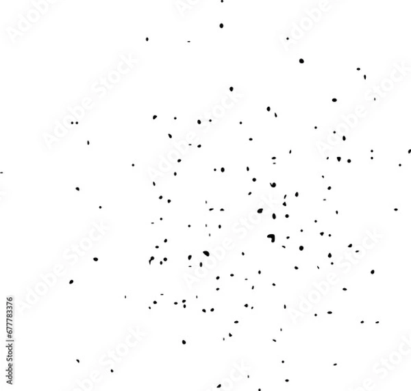 Obraz Splashed paint stain, splash texture of small particles. Uneven ink droplets, grunge effect.
