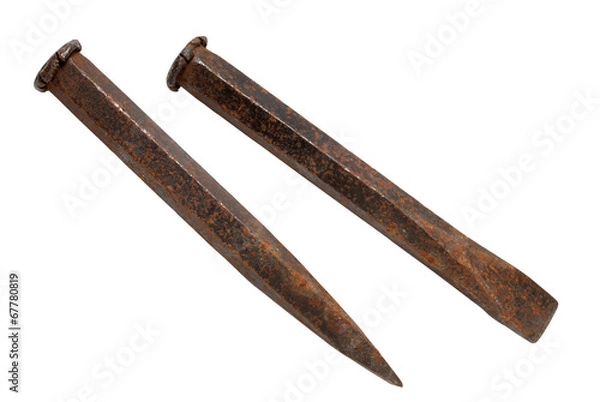 Obraz Old rusty chisel