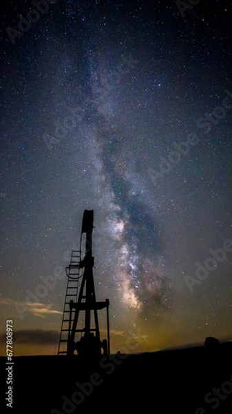 Obraz the night well