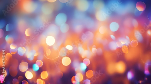 Fototapeta abstract bokeh background