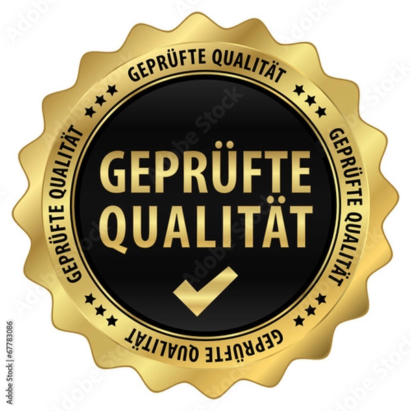 Obraz Geprüfte Qualität