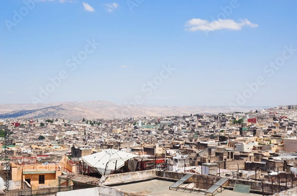 Fototapeta フェズの街並み