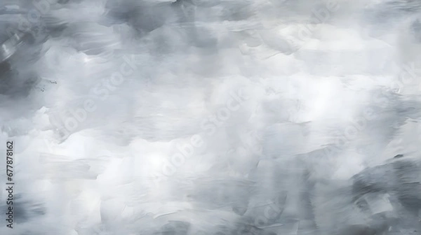 Fototapeta Subtle Elegance: Abstract Grey Watercolor Paper Texture for Web Banners	