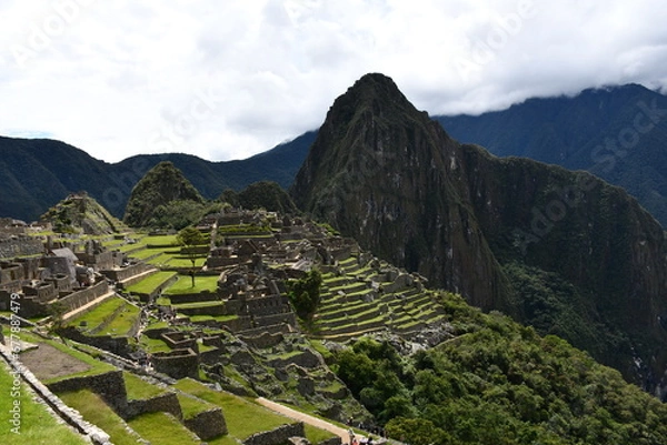 Fototapeta Machu Picchu - one of the 7 Wonders of the World