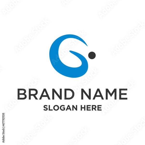 Fototapeta abstract logo design