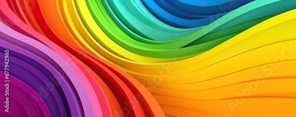 Fototapeta abstract rainbow background