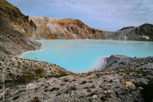 Obraz 草津白根山　お釜