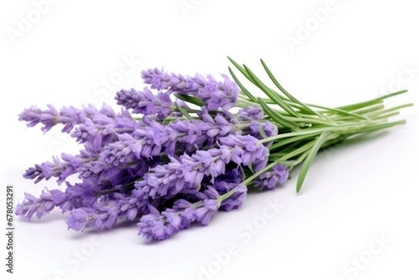 Obraz lavender isolated on white