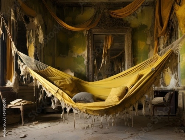 Obraz Cozy rund down palace