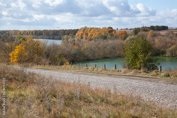 Obraz Дорога осени