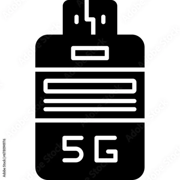 Fototapeta Modem icon