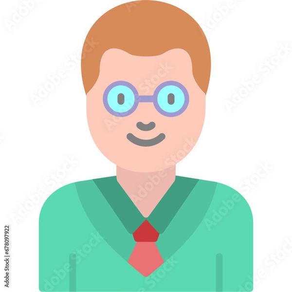 Fototapeta Professor Icon