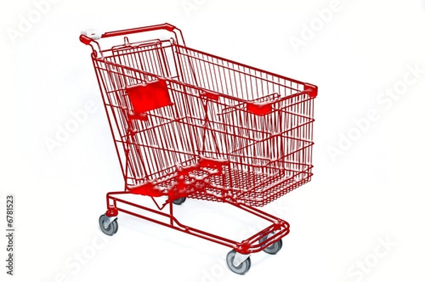 Fototapeta Chariot rouge