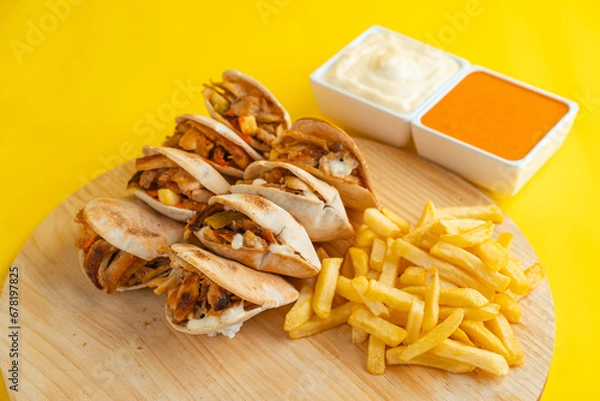 Obraz Shawarma sandwich