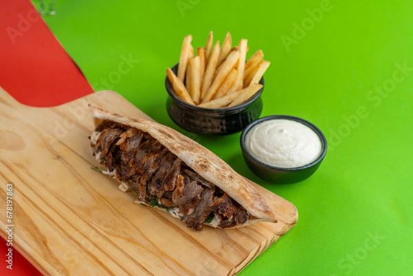 Obraz Shawarma sandwich