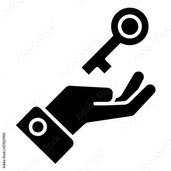 Fototapeta  security and key