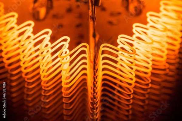 Fototapeta Heating element