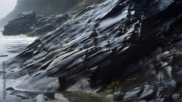 Obraz Volcanic Shoreline