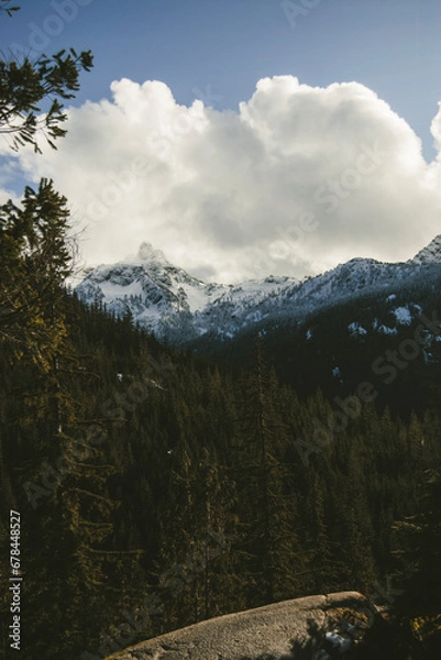 Obraz lake in the mountains