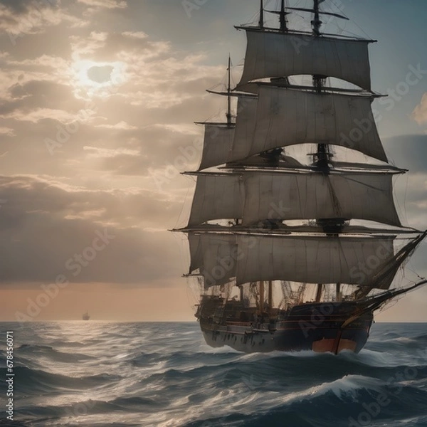 Fototapeta Ship Background Very Cool