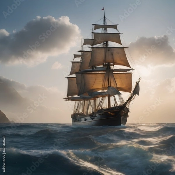 Fototapeta Ship Background Very Cool