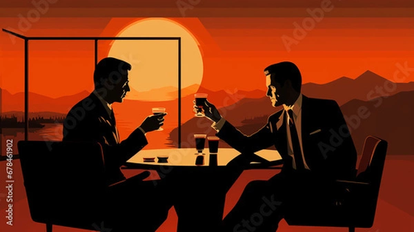 Obraz Business Drinks