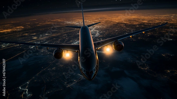 Obraz Nighttime Flight