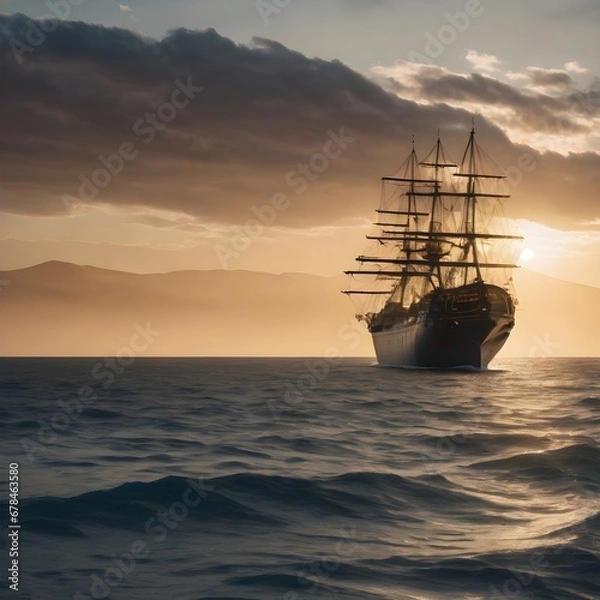 Fototapeta Ship Background Very Cool