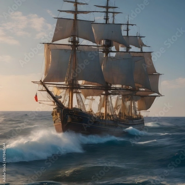Fototapeta Ship Background Very Cool