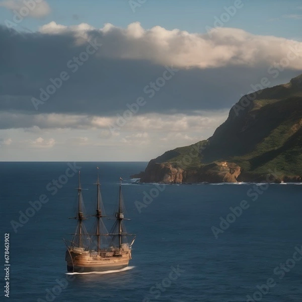 Fototapeta Ship Background Very Cool