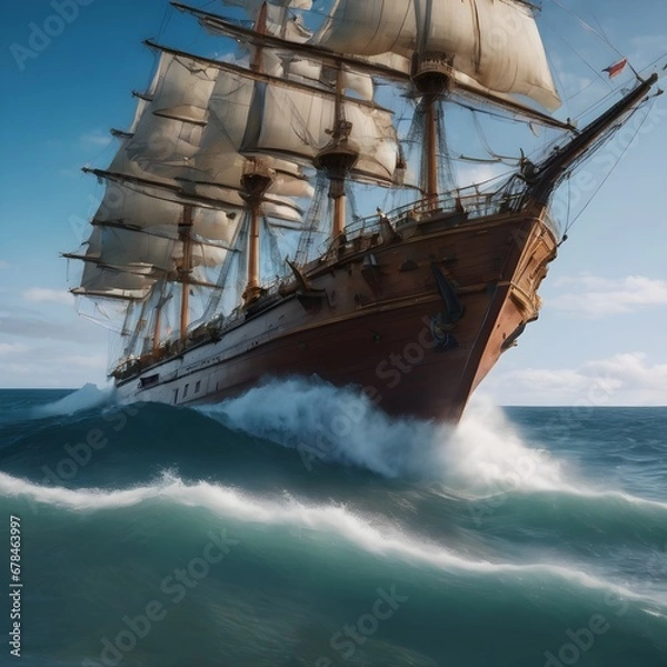 Fototapeta Ship Background Very Cool