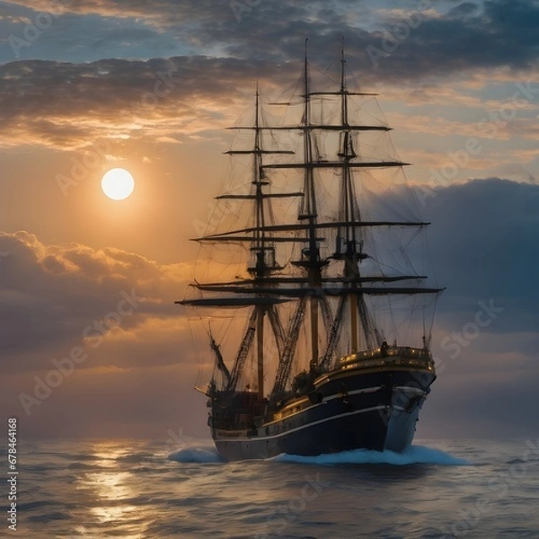 Fototapeta Ship Background Very Cool