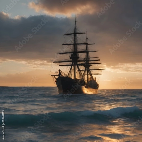 Fototapeta Ship Background Very Cool