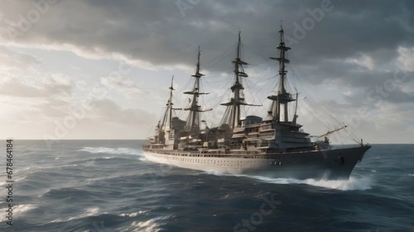 Fototapeta Ship Background Very Cool