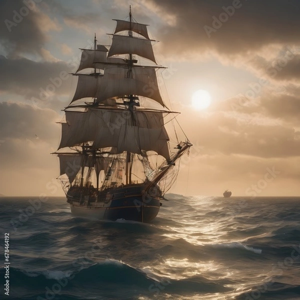 Fototapeta Ship Background Very Cool