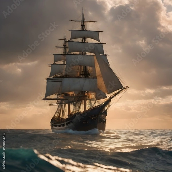 Fototapeta Ship Background Very Cool