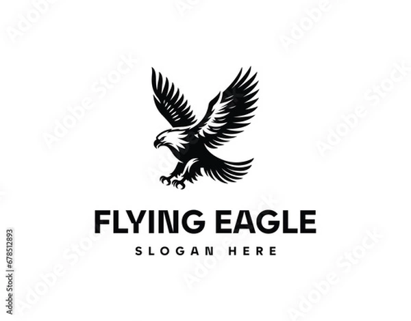 Fototapeta Flying Eagle Logo