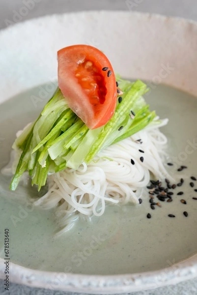 Obraz 서리태콩국수