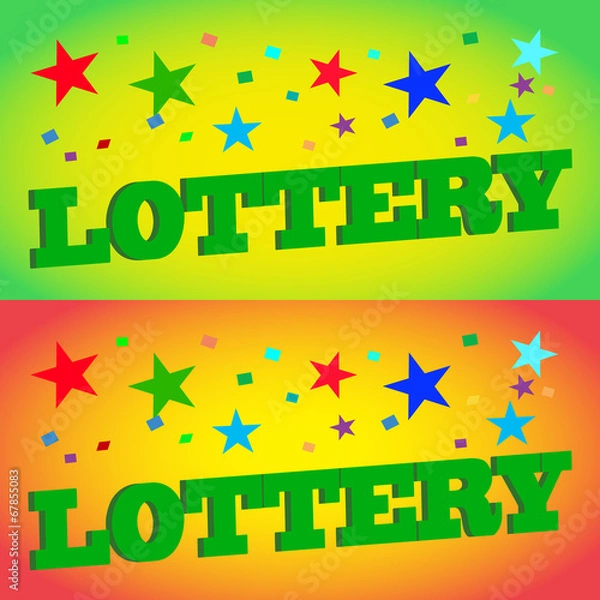 Fototapeta lottery