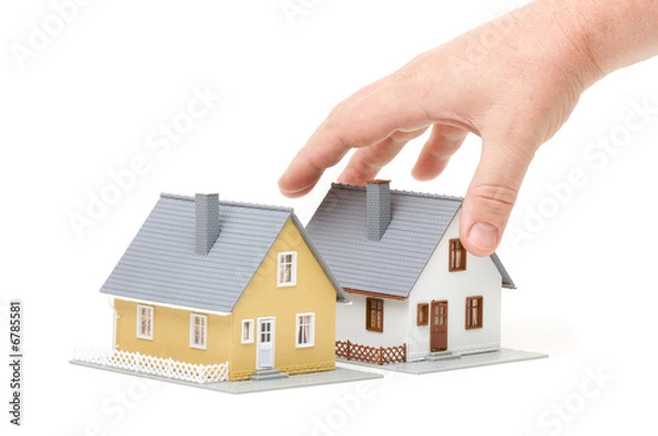 Fototapeta Choosing A Home