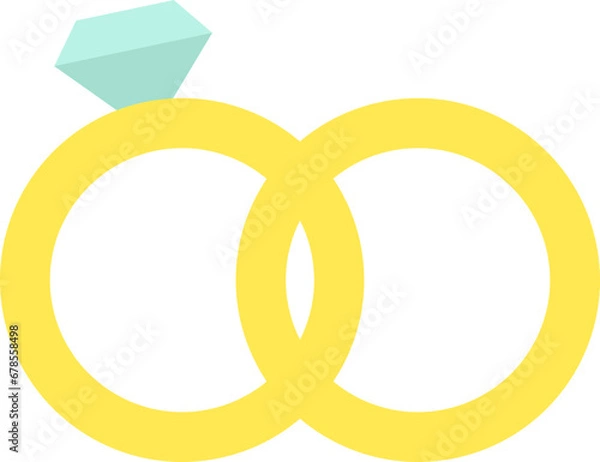 Obraz Wedding ring icon