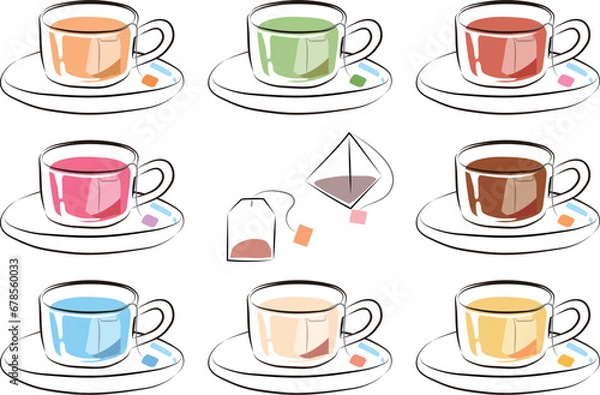 Obraz ティーバッグ 　日本茶　紅茶　中国茶　ハーブティー