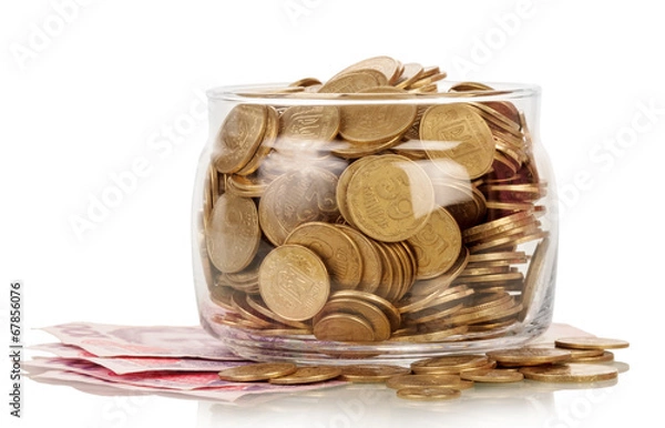 Obraz The financial reserves